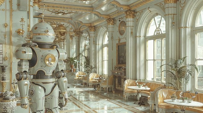 Neo Classical Interior by Fredrik Jonsson.