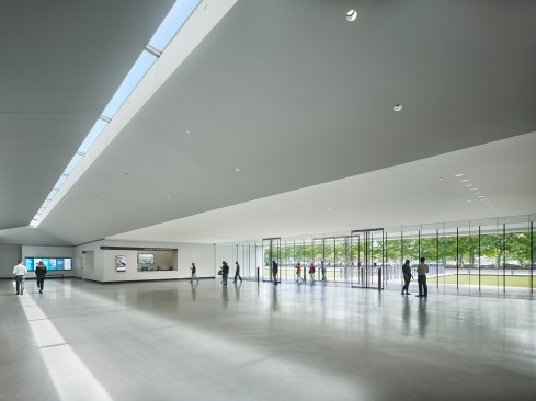 The entry lobby.