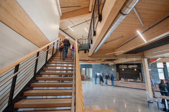 Connective stair