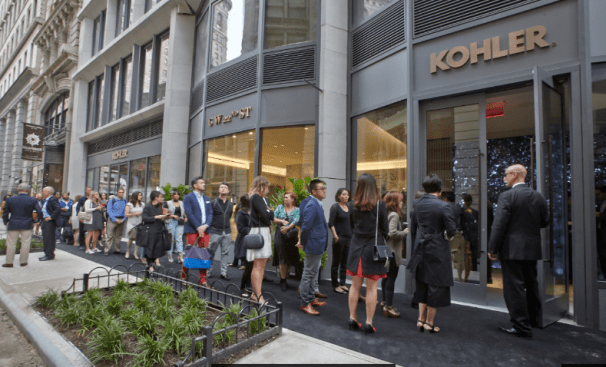 The Kohler Experience Center in New York City