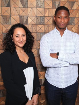 Co-founders Nora Jendoubi and Derwin Sisnett.