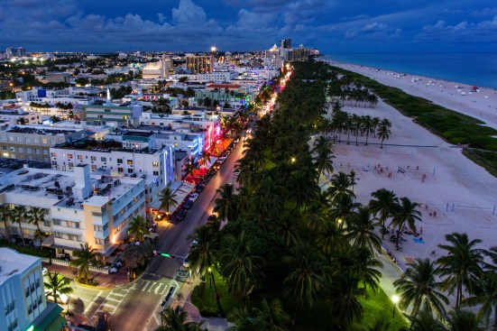 Ocean Drive in South Beach