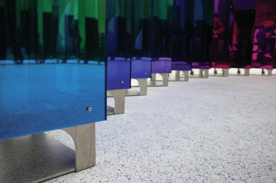 "Mirror Mirror" designed by SoftLab installed at Waterfront Park in Alexandria, Va.