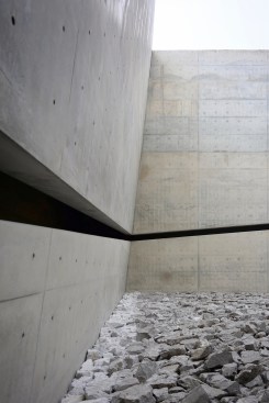 Gravity-defying walls: Chichu Art Museum by Tadao Ando, Naoshima, Japan, 2004.