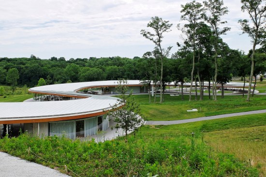 Uniting disparate programs: Grace Farms by SANAA, New Canaan, Conn., 2015.