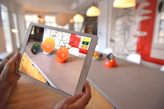 Sourcing colors from the real world using Morpholio's AR Color Capture tool for its Board app