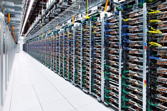 Google server racks big data and architecture