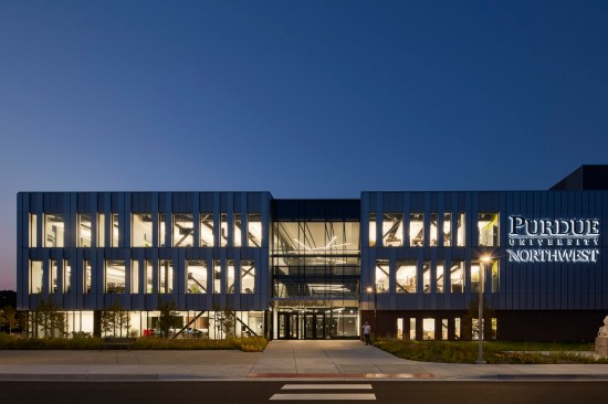Nils K. Nelson Bioscience Innovation Building in Hammond, Ind., designed by CannonDesign