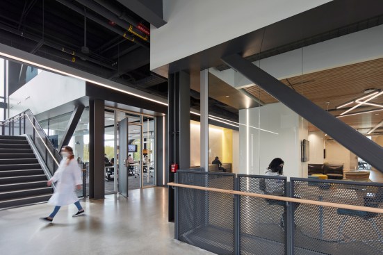 Nils K. Nelson Bioscience Innovation Building in Hammond, Ind., designed by CannonDesign