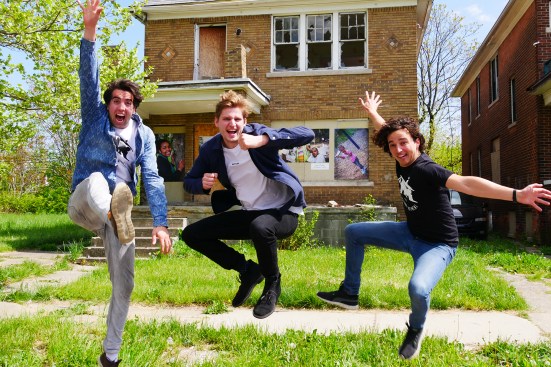 Co founders: Bob Hendrikx, Dominik Lukkes, and Ronen Dan