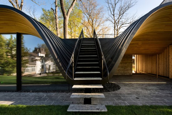 Fold House in southern Ontario, designed by Partisans