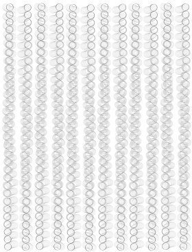 Panzano was lead exhibit designer and contributor for graphics, layout, and production of the 2009 exhibit “Patterns: Cases in Synthetic Intelligence” at Harvard GSD. Though distorted with optical effects, the repetition of shapes still creates an aesthetic whole.