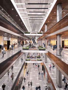 North Gallery in the Shops at Hudson Yards
