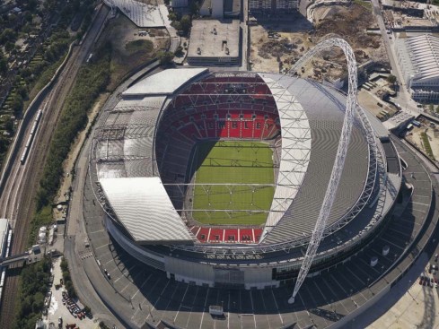 Wembley Stadium by Populous and Foster + Partners.