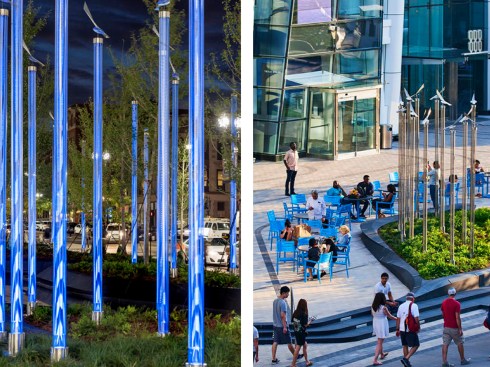 Living Wind at 888 Boylston St., Boston. Designed by Mikyoung Kim Design.