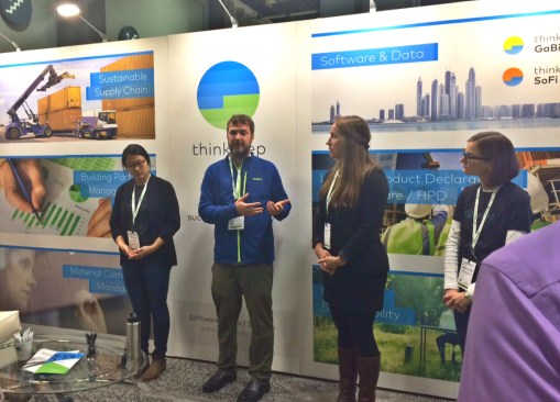Quartz Project demo at the Greenbuild conference