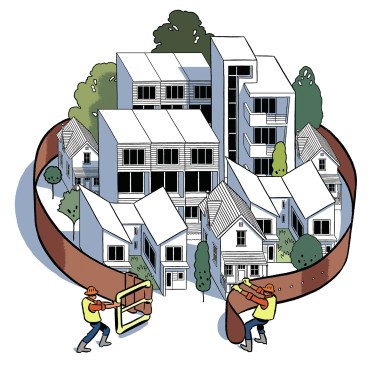 Affordability can be helped by removing single-family only zones.