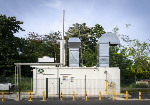 Photo by Kimberley Pardo 2G Energy supplied Rincon Beach Resort in Anasco, Puerto Rico, this 240 kW CHP unit. The cogeneration system helped the resort maintain operations during Hurricane Fiona in 2022.