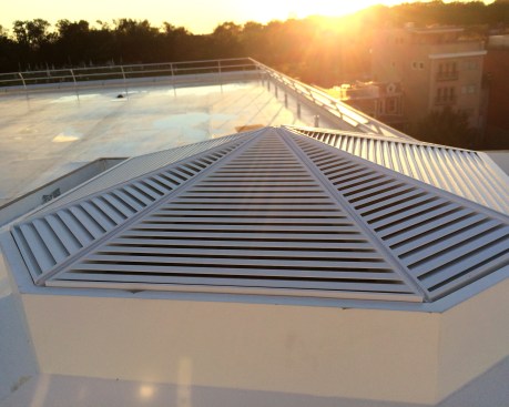 Skylight from roof