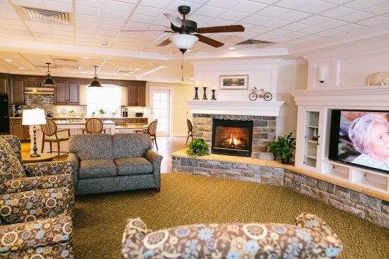 The Green House Homes at Saint Elizabeth Home, in East Greenwich, R.I., designed by SWBR Architects