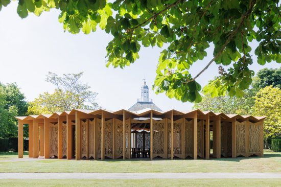 Serpentine Pavilion 2023 exterior view