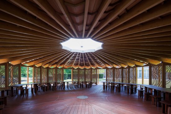 Serpentine Pavilion 2023 interior view