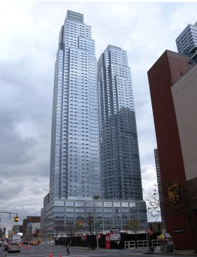 Silver Towers residential structure in New York by Costas Kondylis.