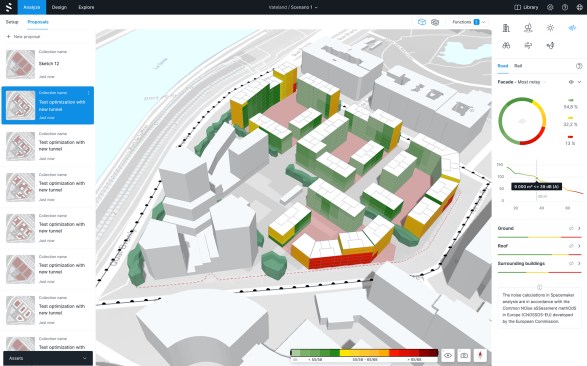 Noise analysis, Spacemaker