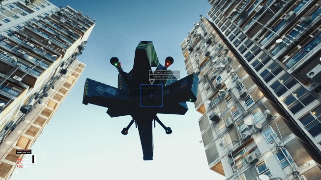 Still from In the Robot Skies by Liam Young.