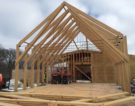 Timber structure construction