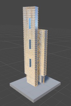 Building model in its base program environment