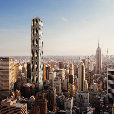 Extrapolating the potential of ultrathin concrete from pavilion to skyscraper