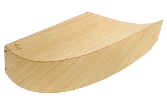 An assembled petal