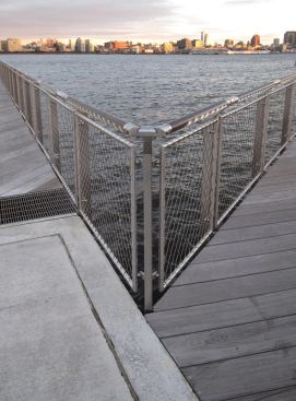Handrail during daylight