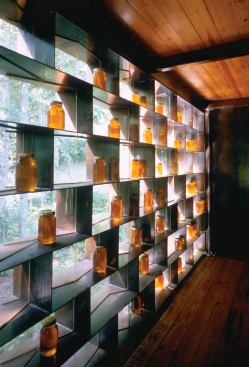 One of Blackwell's early projects was the Moore HoneyHouse in Cashiers, N.C.