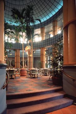 Swan Hotel interior.