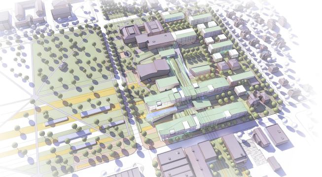 Oberlin Green Arts District Campus Plan, Oberlin, Ohio
