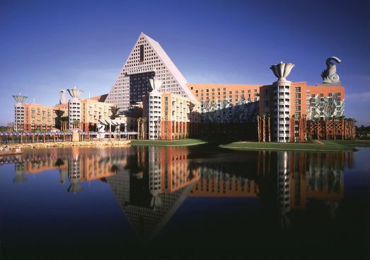 The Dolphin hotel.