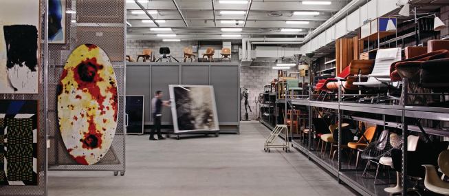 Collections Wing storage.