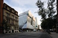 Culver City, Calif.–based Morphosis Architects designed this academic building for the Cooper Union for the Advancement of Science and Art.