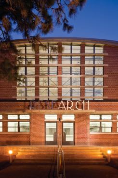 The original building was built in 1939 and designed by Bush-Brown, Gailey and Heffernan, with Paul M. Heffernan as lead designer.