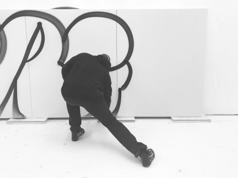 Abloh at work