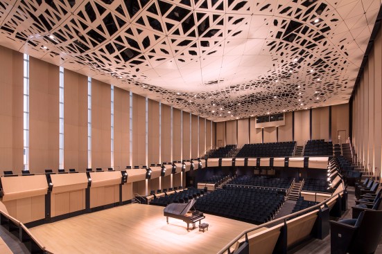 Concert hall, Voxman School of Music
