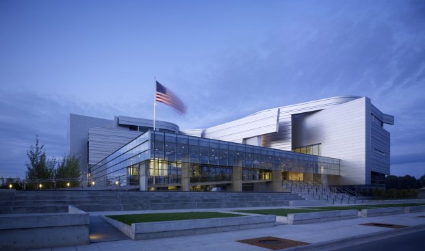 Wayne L. Morse U.S. Courthouse in Eugene, Ore., designed by Morphosis. DLR Group was the architect of record.