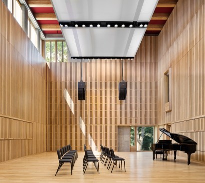 Rehearsal hall, Pendleton West