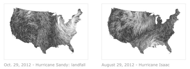 Wind maps
