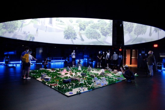 "Workshops for Other Worlds," a student installation organized by WAI Think Tank at Moss Arts Center, Virginia Tech (2021)