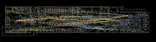ZGF employed an algorithm to calculate user distances to amenities, to serve as a basis for comparison with user perceptions.