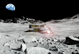 Icon Olympus Multi-purpose ISRU-B=based Demo Construction System concept rendering.
