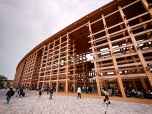 The Grand Ring, by Sou Foujimoto, is the symbol of Expo 2025 in Osaka, Japan and expresses the concept of “Unity in Diversity.”